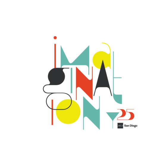 AIGA San Diego Y25 Conference Logo