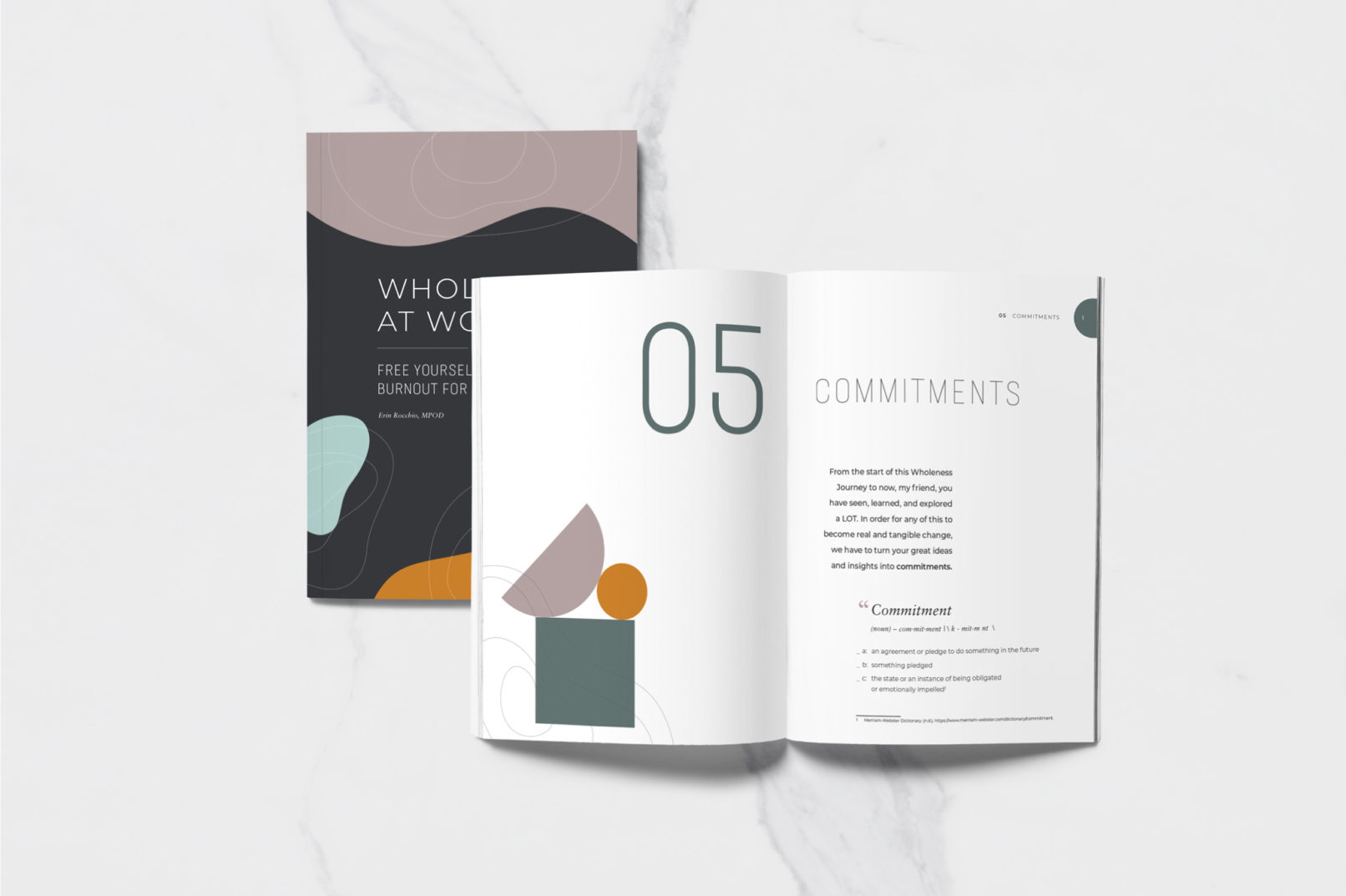 Wholeness At Work Print Collateral booklet