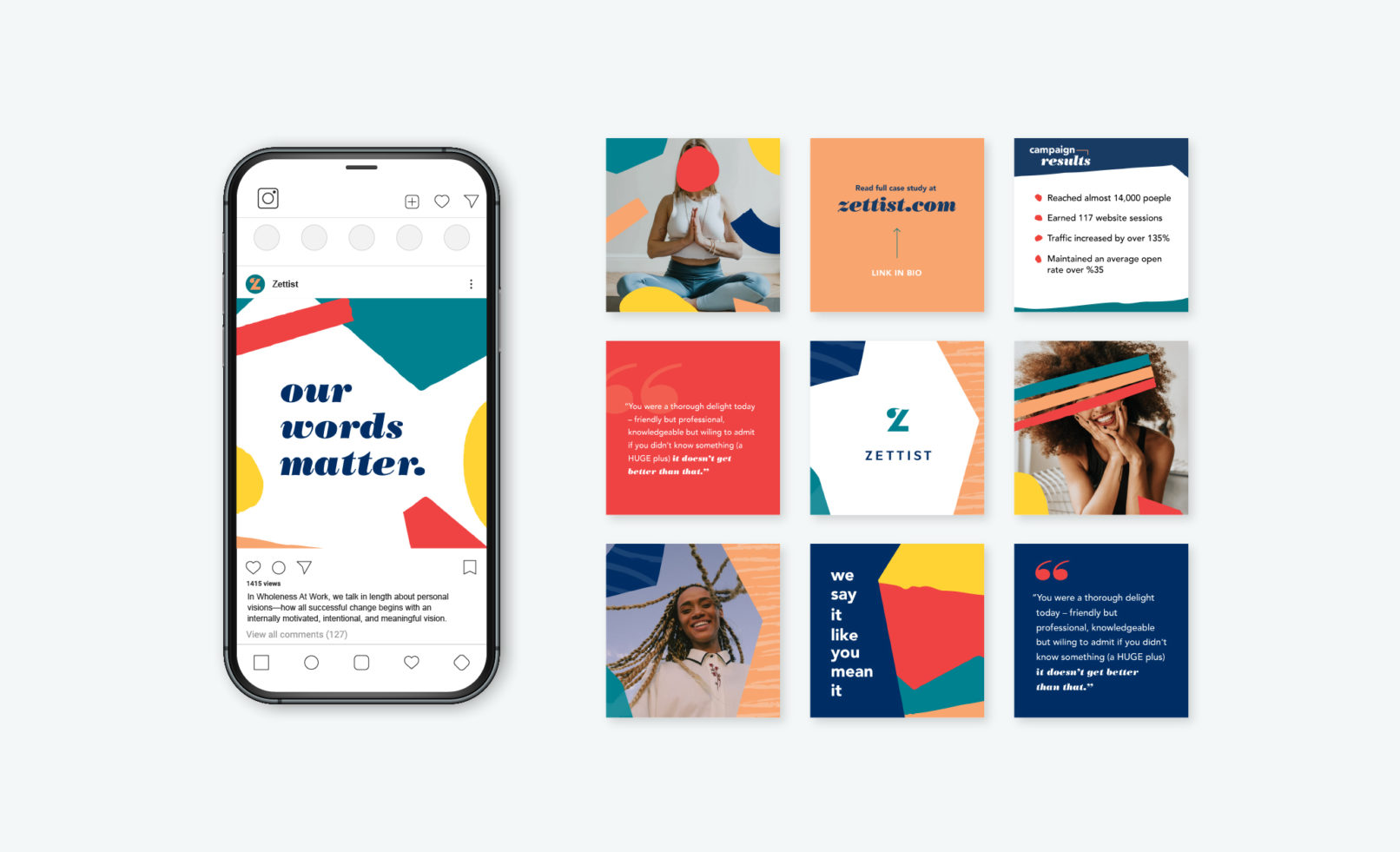 Marketing Company Branding: Social Media graphics