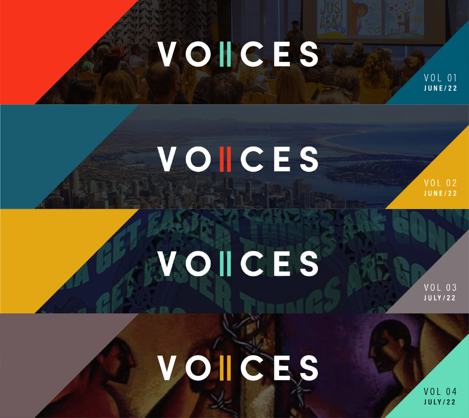 Voiices Newsletter Headers