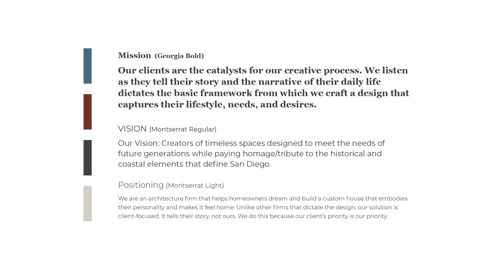 Arista Brand Identity Typography